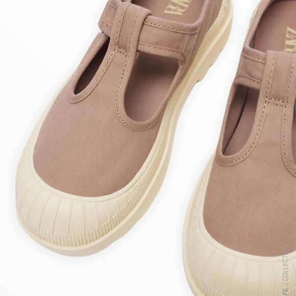 ZARA Kids | Pink | POINTED TOE SHOES - Picture 4 of 7